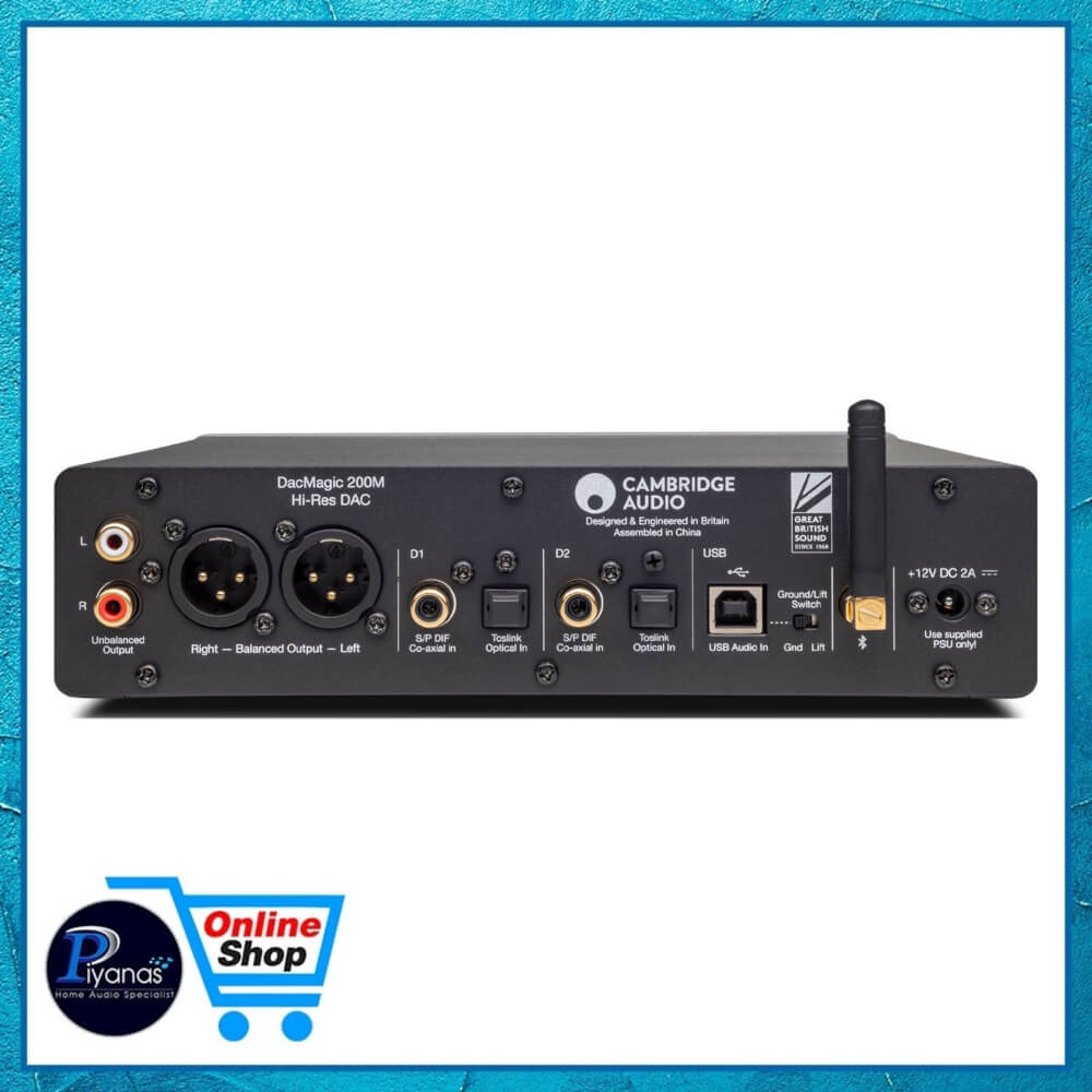 ตัวแปลงสัญญาณ D/A CAMBRIDGE AUDIO : DACMAGIC-200M (LUNAR GREY)